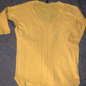 3/4 length Express sweater
